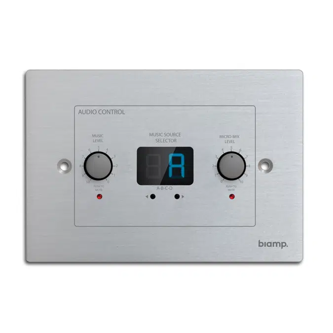 ZONE4R ZONE4 Wall Control Panel for Music Level & Source Select