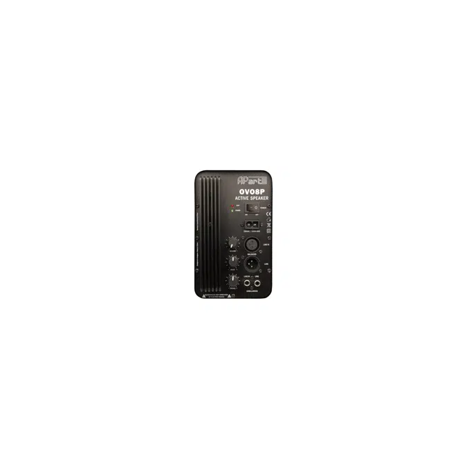 OVO8P-BL Active Loudspeaker Mono 8" 1X60W, Black