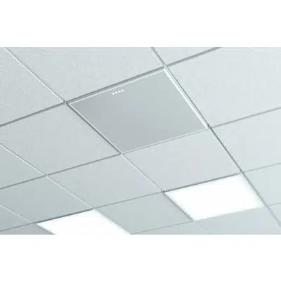 Image for Biamp BMA 360D White Ceiling Tile Microphone