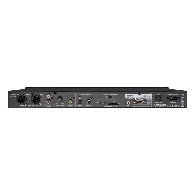 PC1000RMKII Versatile CD / USB / SD-Card Music Source