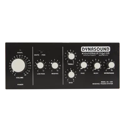 obraz dla Dynasound® DS1092 Sound Masking, Paging and Music System for 70.7 Volt Speakers