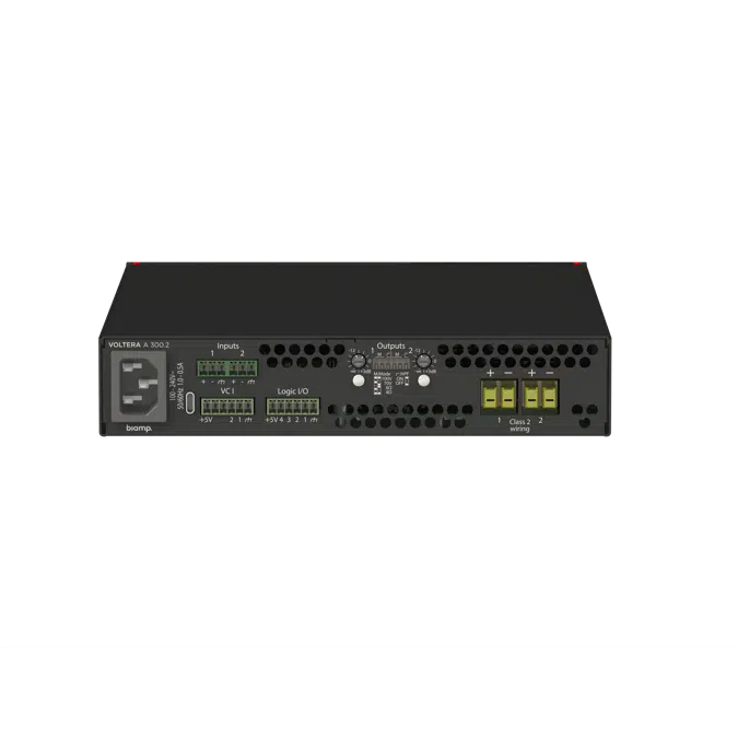 Voltera® A Series, A 300.2 Compact 2-Channel Amplifier