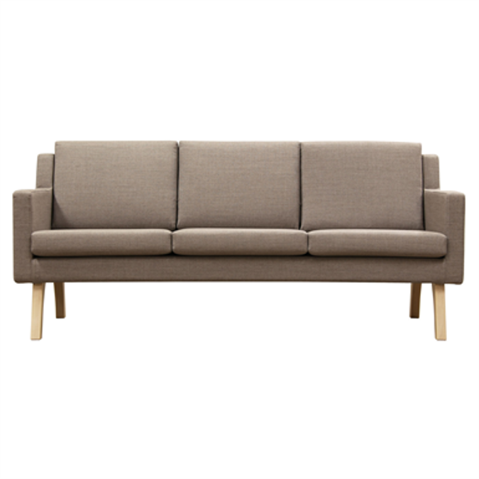 BIM objects - Free download! Bridge 3-seater | BIMobject