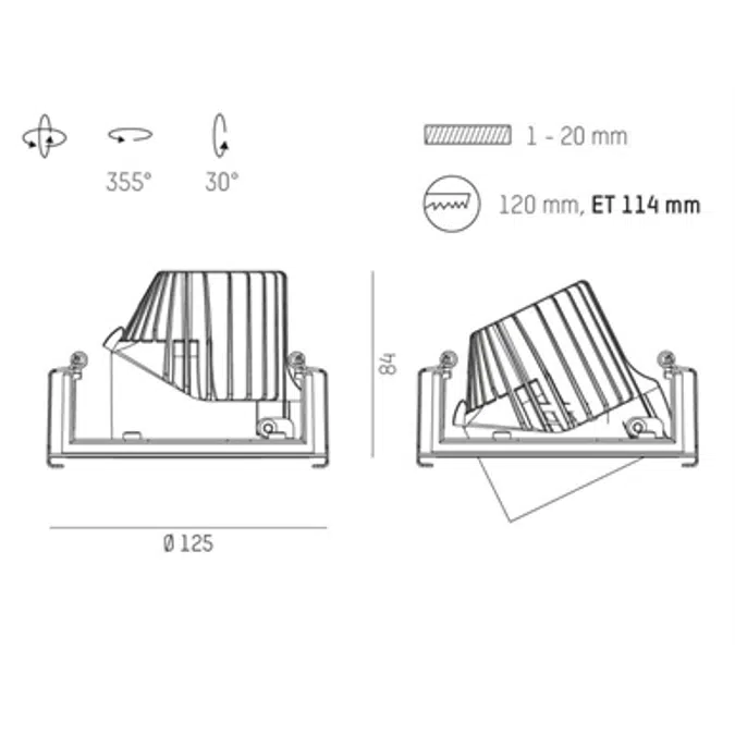 MOVA S Recessed