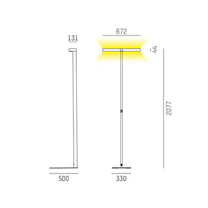 CONCEPT Double Floor Lamp