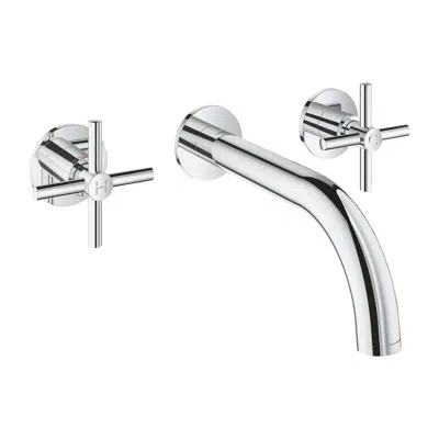 Image for Atrio 3-hole basin mixer Size M