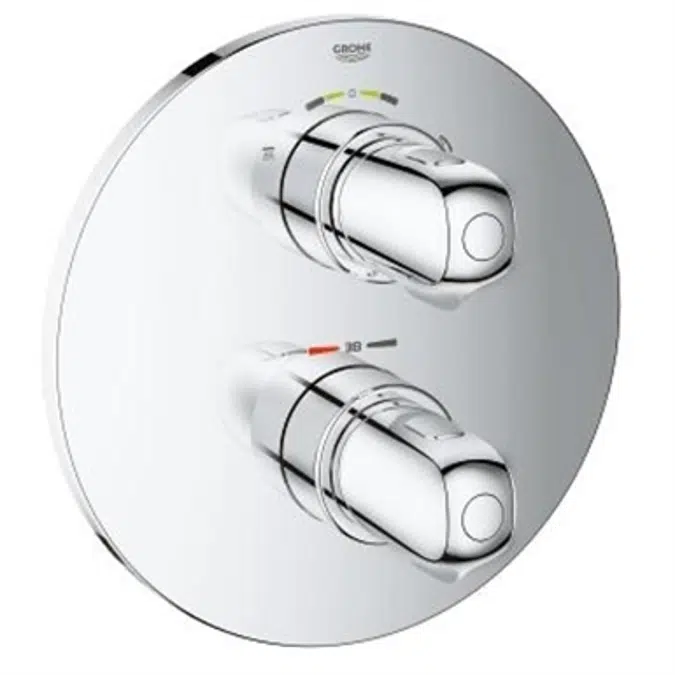 Grohtherm 1000 New Thermostatic 2 Way Diverter