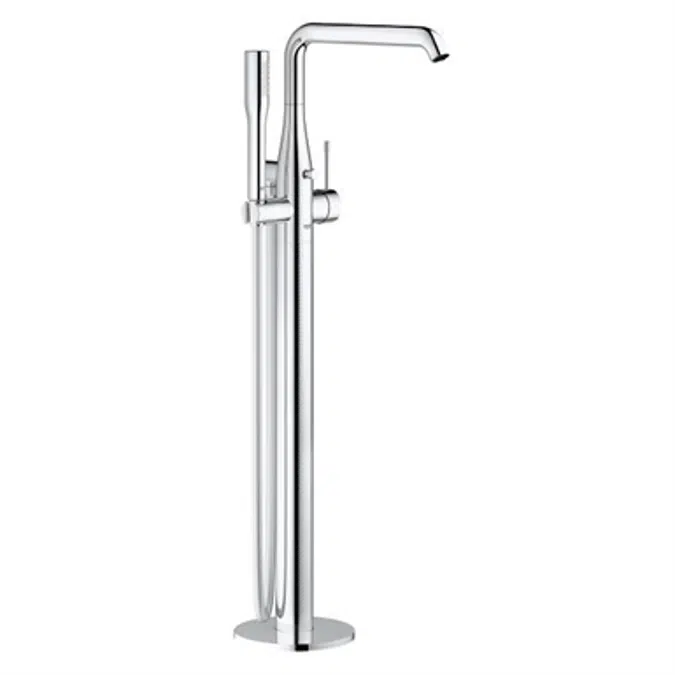 Essence Single lever floor mounted bath-shower mixer