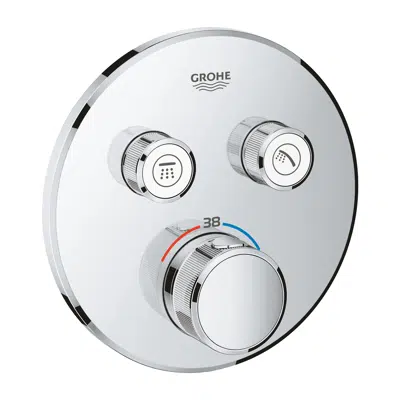 Grohtherm SmartControl 2-way thermostatic mixer图像