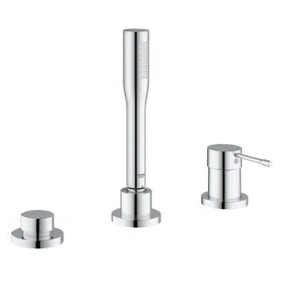 Essence 3-hole single-lever bath mixer için görüntü