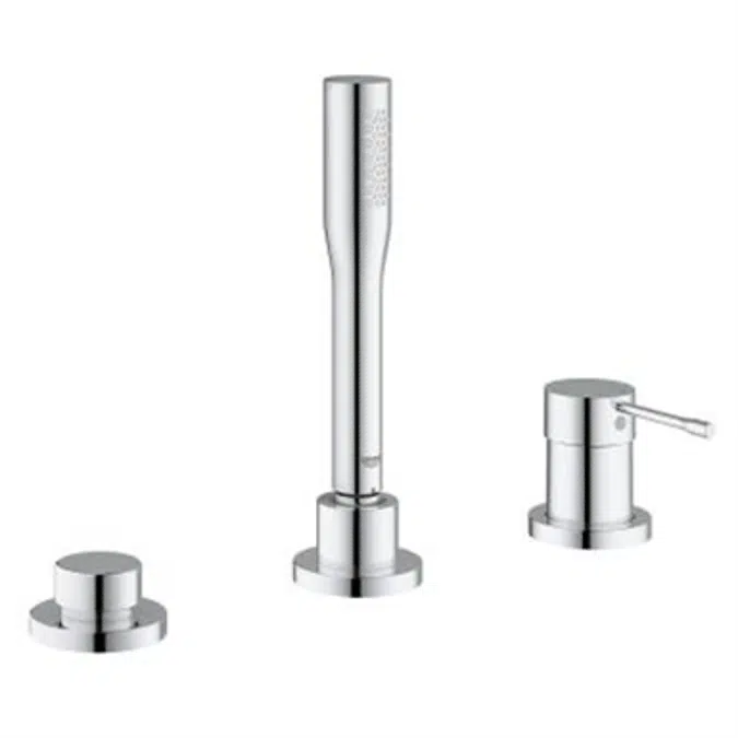 Essence 3-hole single-lever bath mixer