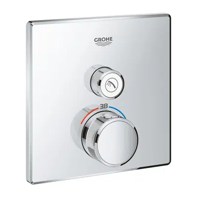 Grohtherm SmartControl 1-way thermostatic mixer图像