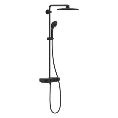 Euphoria SmartControl System 310 Duo Shower system with thermostatic mixer图像