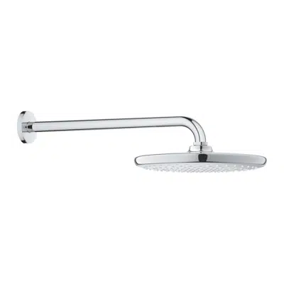 kuva kohteelle Tempesta 250 Wall mounted shower head set, 380 mm projection, 1 jet