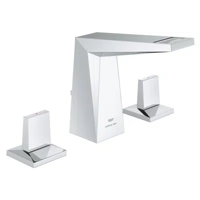 Image pour Allure Brilliant 3-hole basin mixer Size M