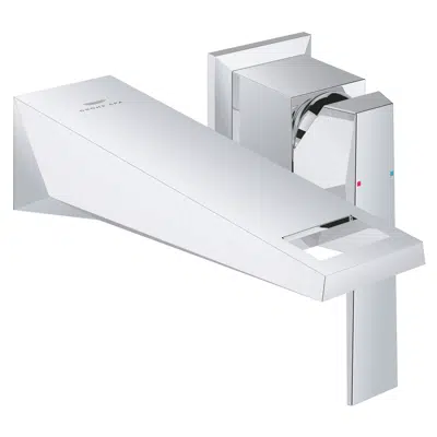 画像 Allure Brilliant 2 Hole Basin Mixer Tap Size M