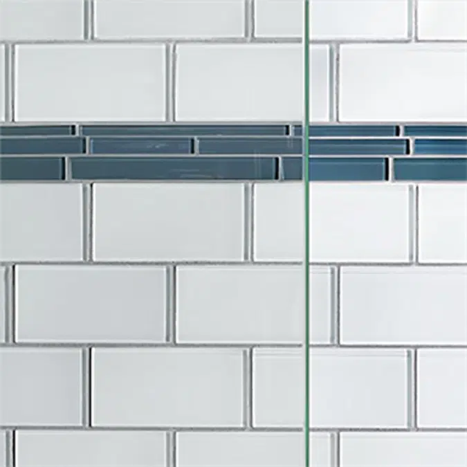 Basco 4500 Infinity Semi-Frameless Sliding Shower Door