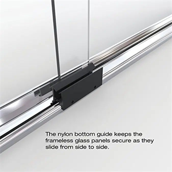 Basco 4500 Infinity Semi-Frameless Sliding Shower Door