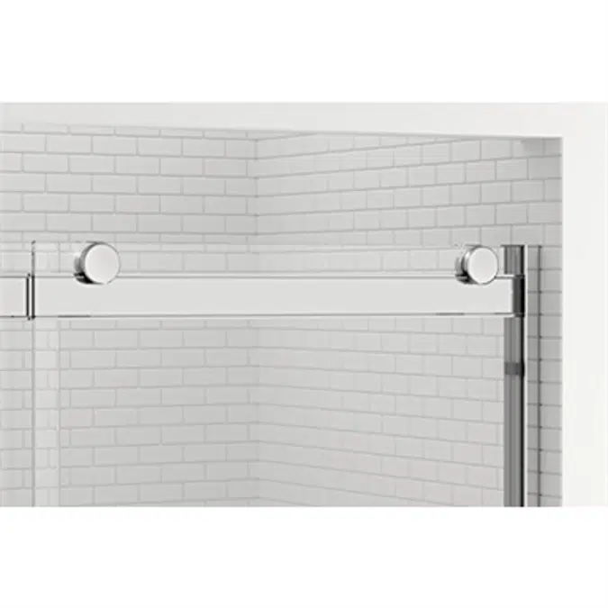 Basco 5500A Rotolo Semi-Frameless Sliding Shower Door