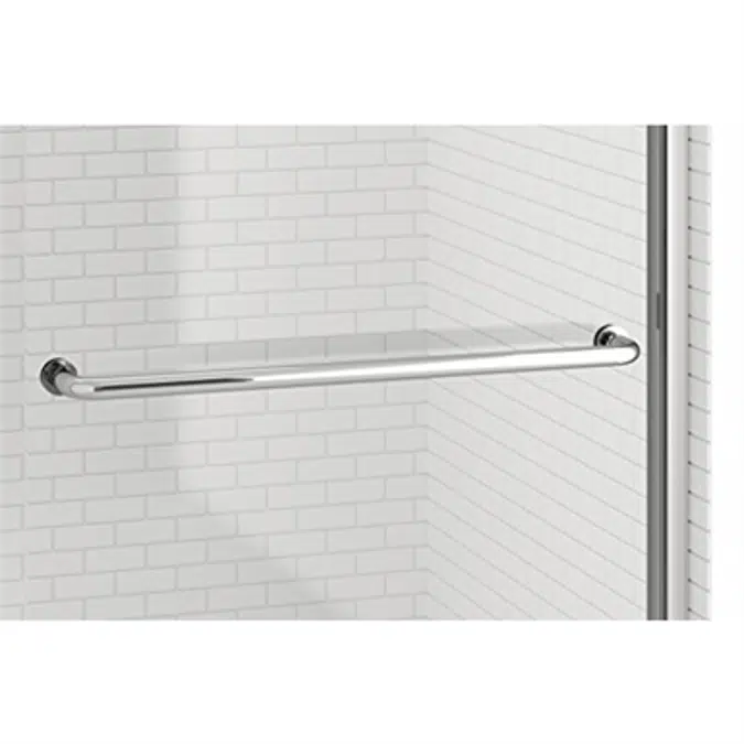 Basco 5500A Rotolo Semi-Frameless Sliding Shower Door