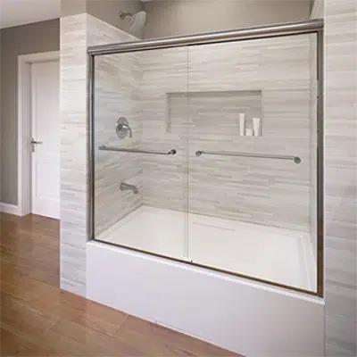 imagen para Basco 4400A Infinity Semi-Frameless Sliding Tub Door