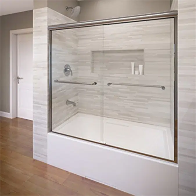 Basco 4400A Infinity Semi-Frameless Sliding Tub Door