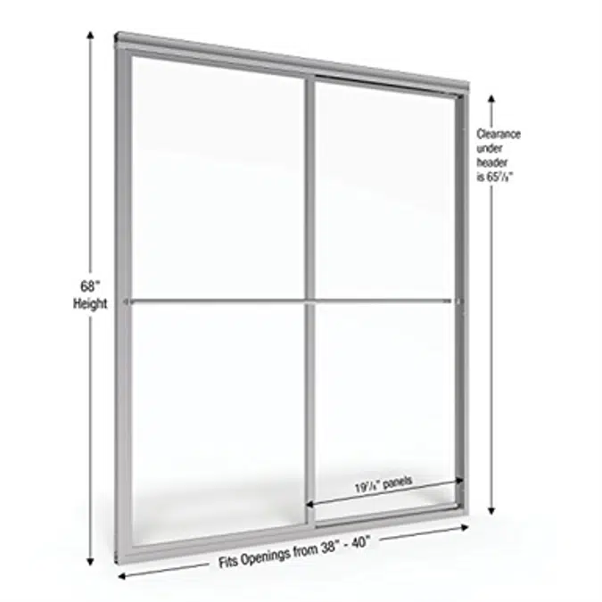 Basco 7150 Deluxe Framed Shower Door