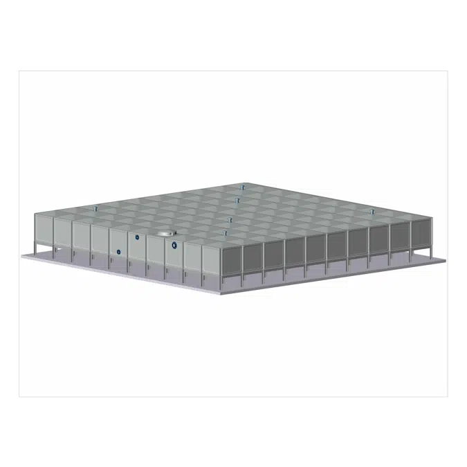 FRP Modular Water Storage Solution, 1m or 3.3ft High