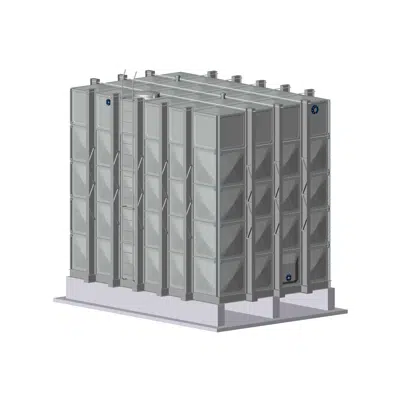 Image for FRP Modular Water Storage Solution, 5m or 16.4ft High