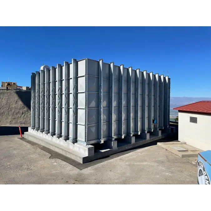 FRP Modular Water Storage Solution, 5m or 16.4ft High