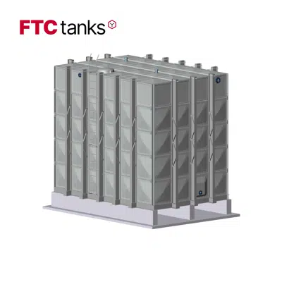 Image for FRP Modular Water Storage Solution, 5m or 16.4ft High