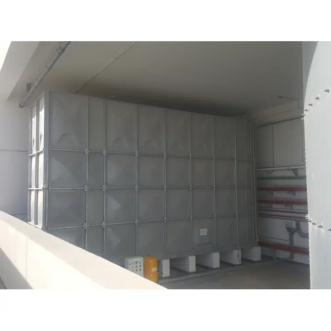 FRP Modular Water Storage Solution, 4.5m or 14.7ft High