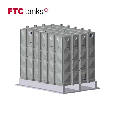 Image for FRP Modular Water Storage Solution, 4.5m or 14.7ft High