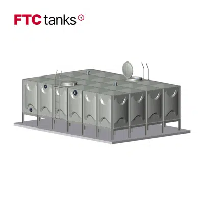 Image for FRP Modular Water Storage Solution, 1.5 m or 4.9ft High