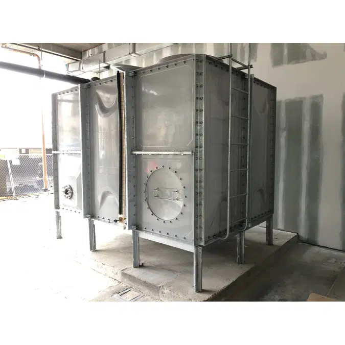 FRP Modular Water Storage Solution, 2m or 6.6ft High