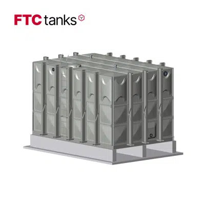 Image for FRP Modular Water Storage Solution, 2.5m or 8.2ft High