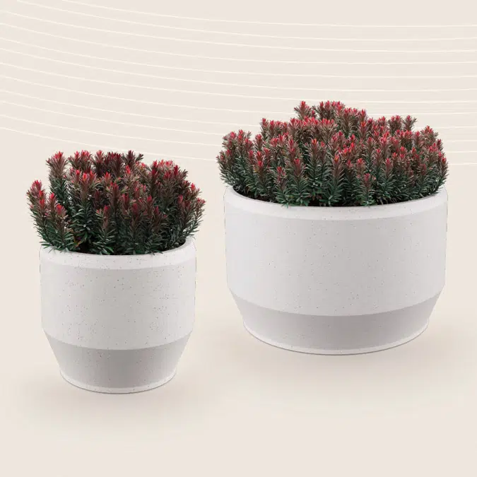 Paso Round Planters