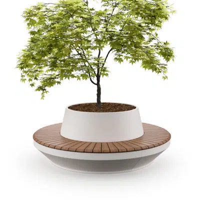 kuva kohteelle Paso Circular Planter Bench