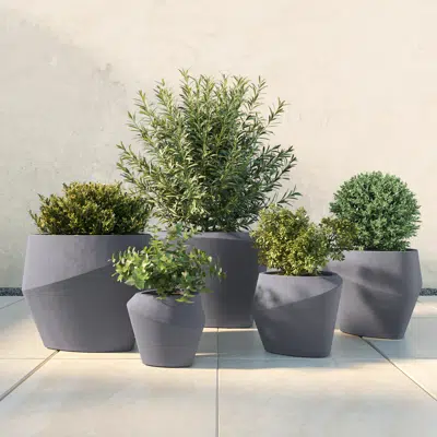 Delta Collection Planters 이미지