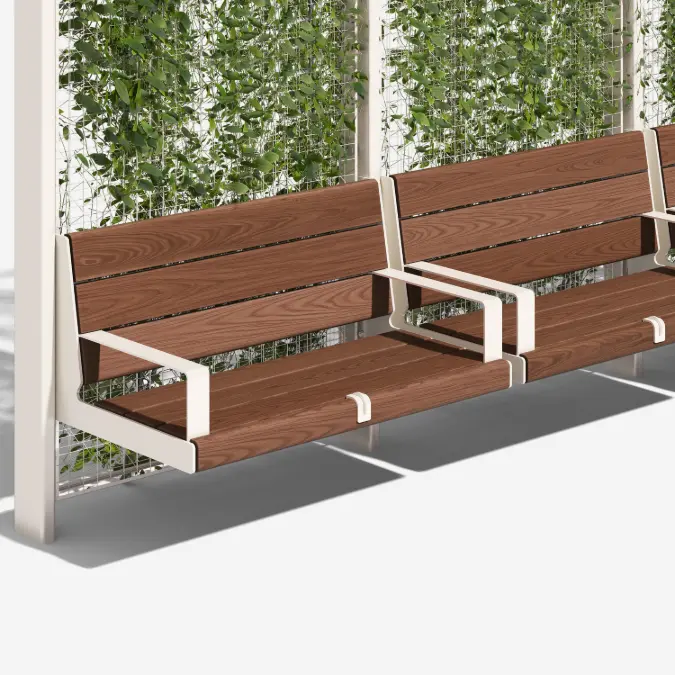 Post & Vine Bench