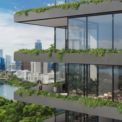 Image for Aloft Façade Planters