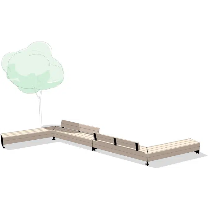 Camino 60° Benches