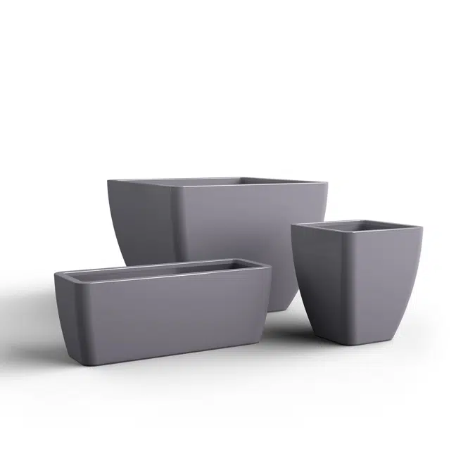 Downtown Rectangle & Square Planters