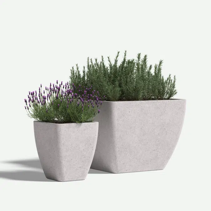 Downtown Rectangle & Square Planters