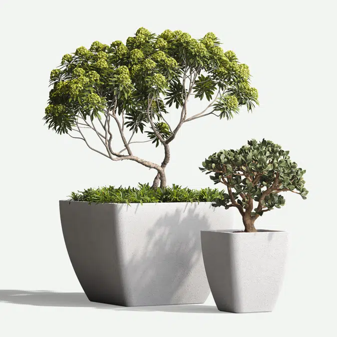 Downtown Rectangle & Square Planters