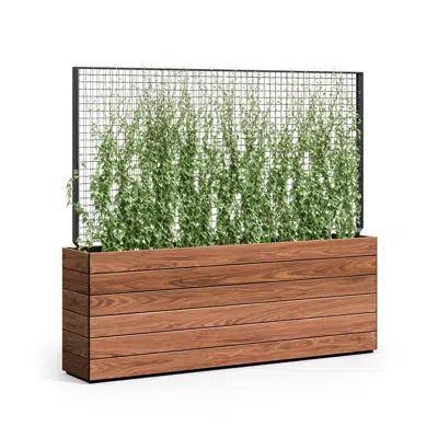 Image for Boulevard Planters with Greenscreen Trellis
