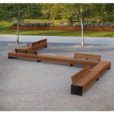 imagen para Camino 45° Benches