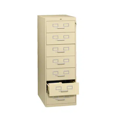 Image for Tennsco CF758SD 7-Drawer Card Cabinet