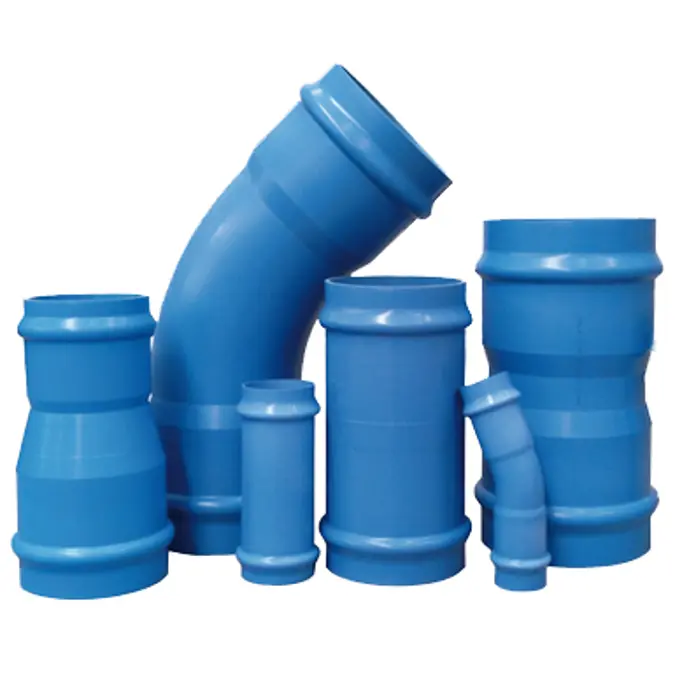 BIM objects - Free download! PN16 PVC-O Reducer ecoFITTOM® fitting ...