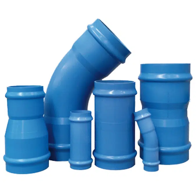 Manguito pasante PN16 PVC-O  accesorios ecoFITTOM®  